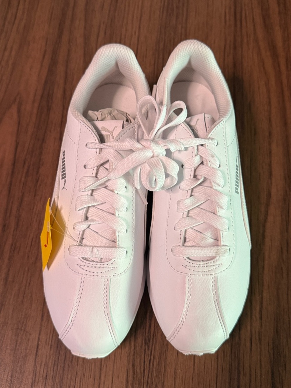 Puma Women's White Classic Lace-Up Sneakers